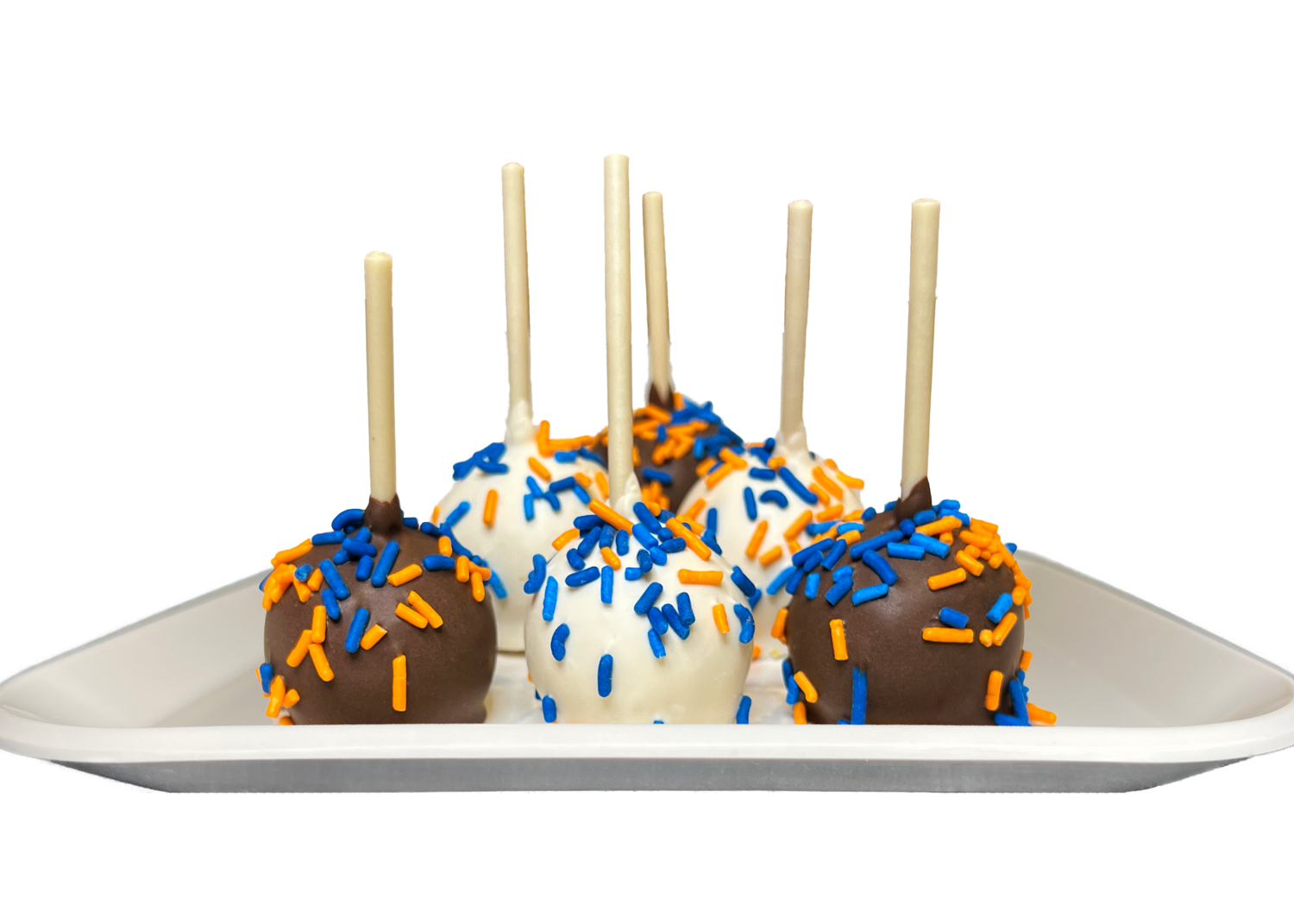 Astros Cake Pops-EventCateringHouston.com