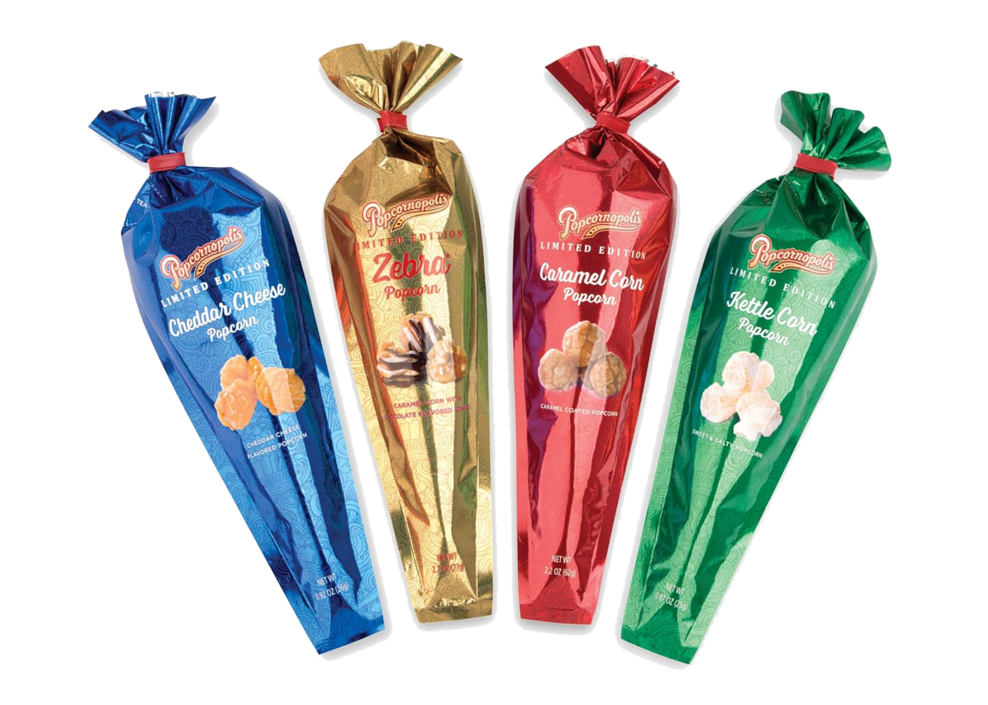 Holidays Popcornopolis Gourmet Popcorn Cones-EventCateringHouston.com