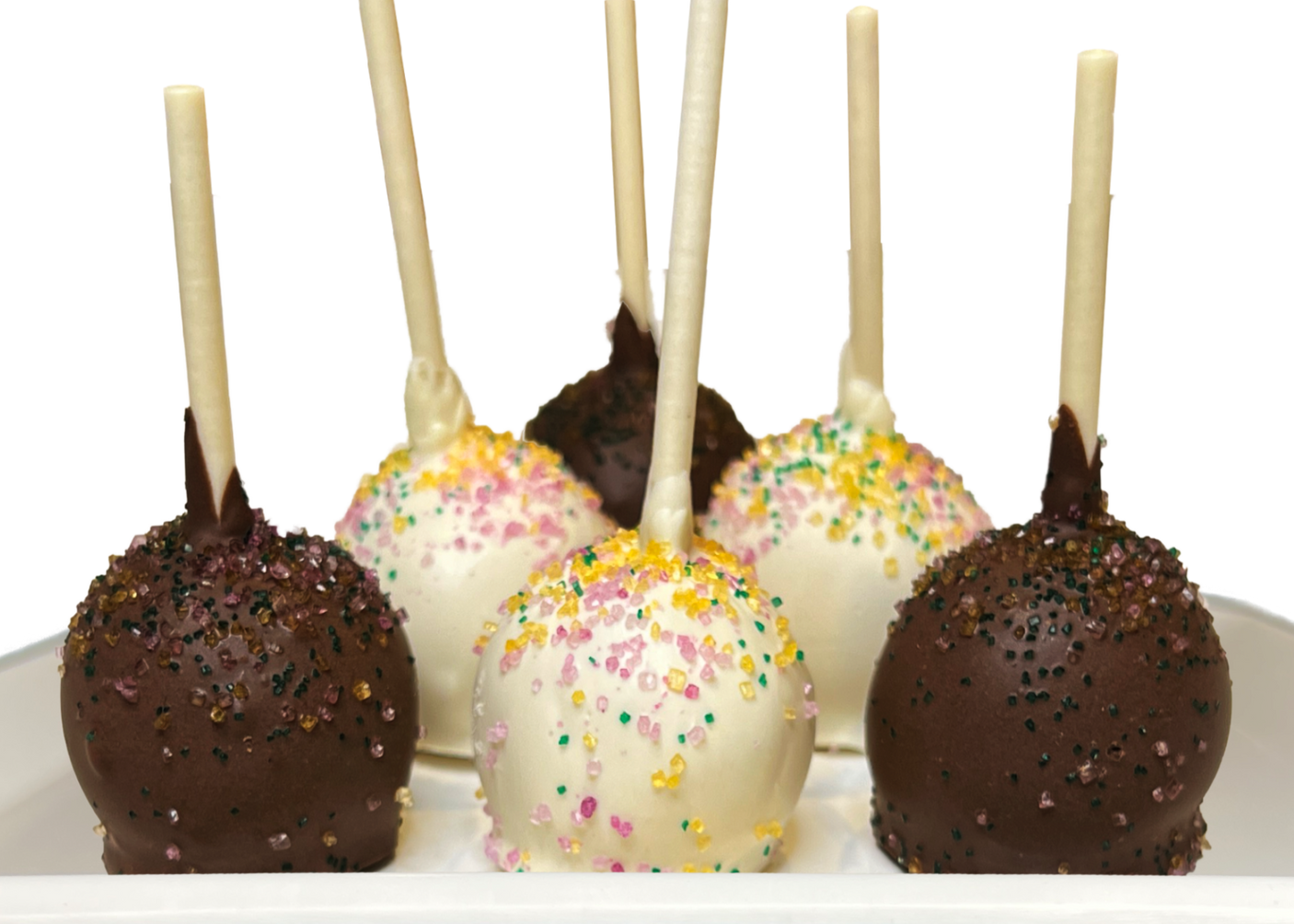 Mardi Gras Cake Pops-EventCateringHouston.com