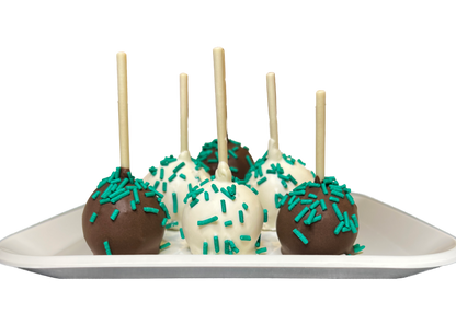 St Patrick's Day Cake Pops-EventCateringHouston.com