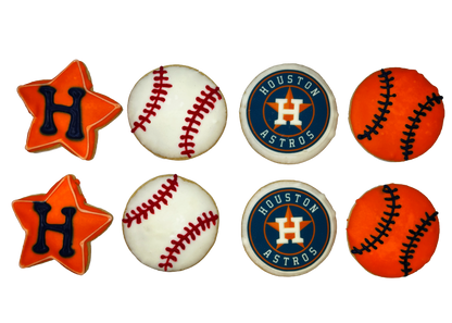 Astros Cookies-EventCateringHouston.com