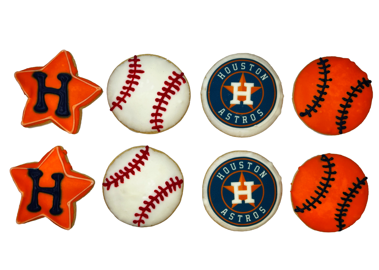 Astros Cookies-EventCateringHouston.com