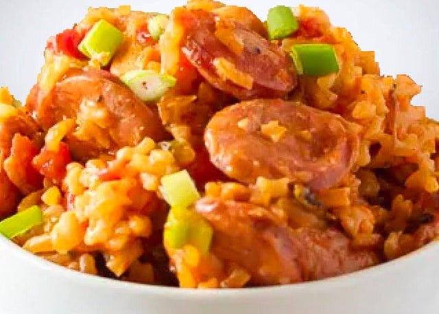 Chicken and Sausage Jambalaya-EventCateringHouston.com