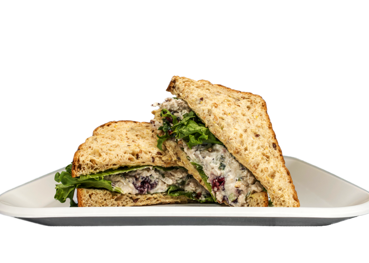 Cranberry Pecan Turkey Salad Sandwich-EventCateringHouston.com