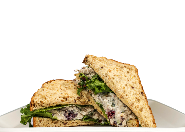 Cranberry Pecan Turkey Salad Sandwich-EventCateringHouston.com