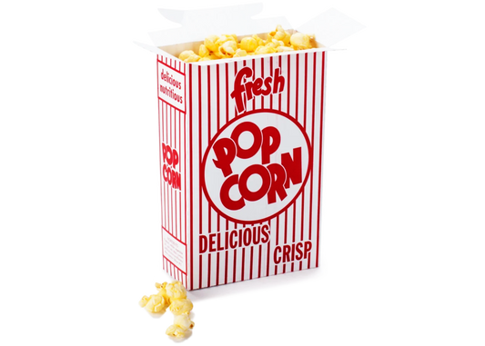 Freshly Popped Popcorn Boxed-EventCateringHouston.com