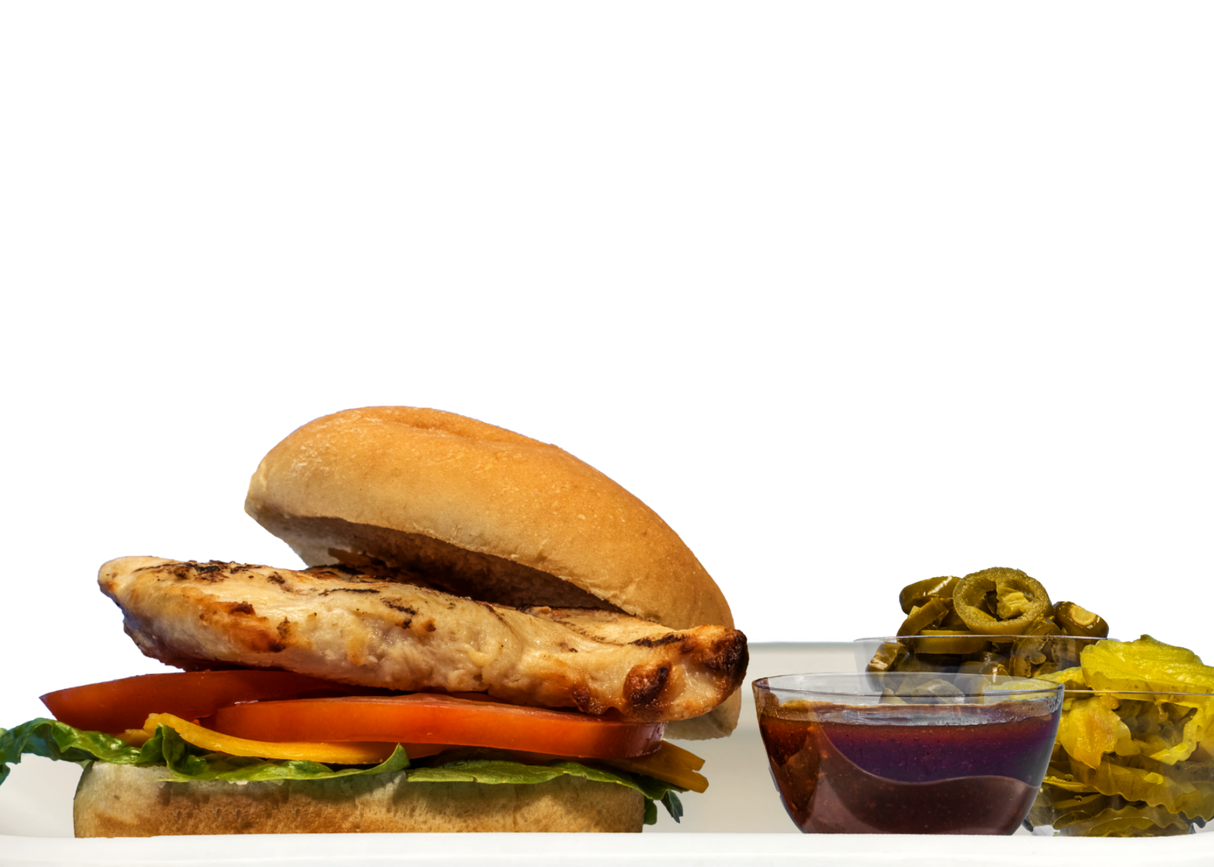 Grilled Chicken Sandwich-EventCateringHouston.com