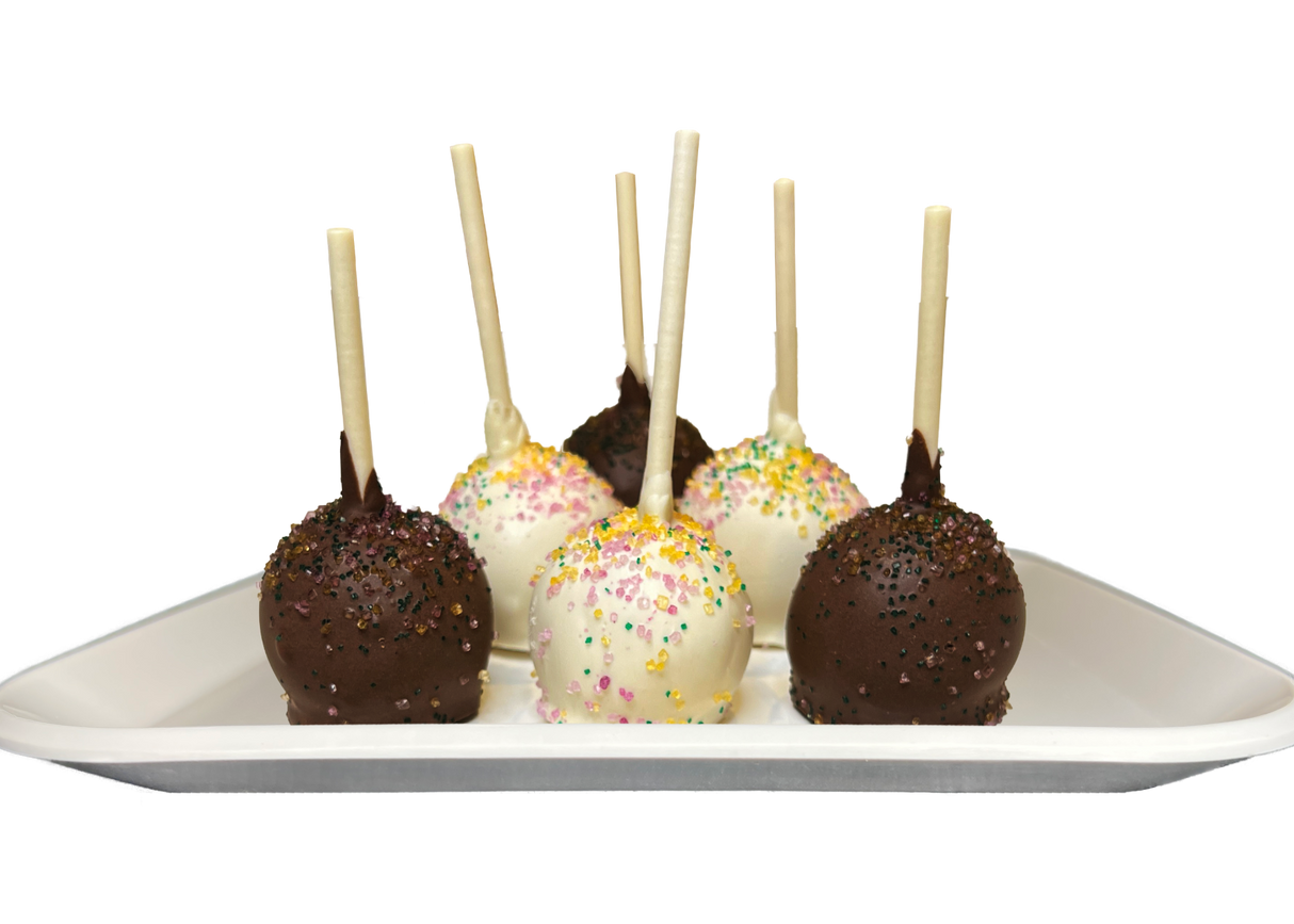 Mardi Gras Cake Pops-EventCateringHouston.com