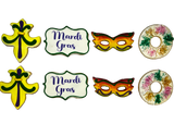 Mardi Gras Cookies-EventCateringHouston.com