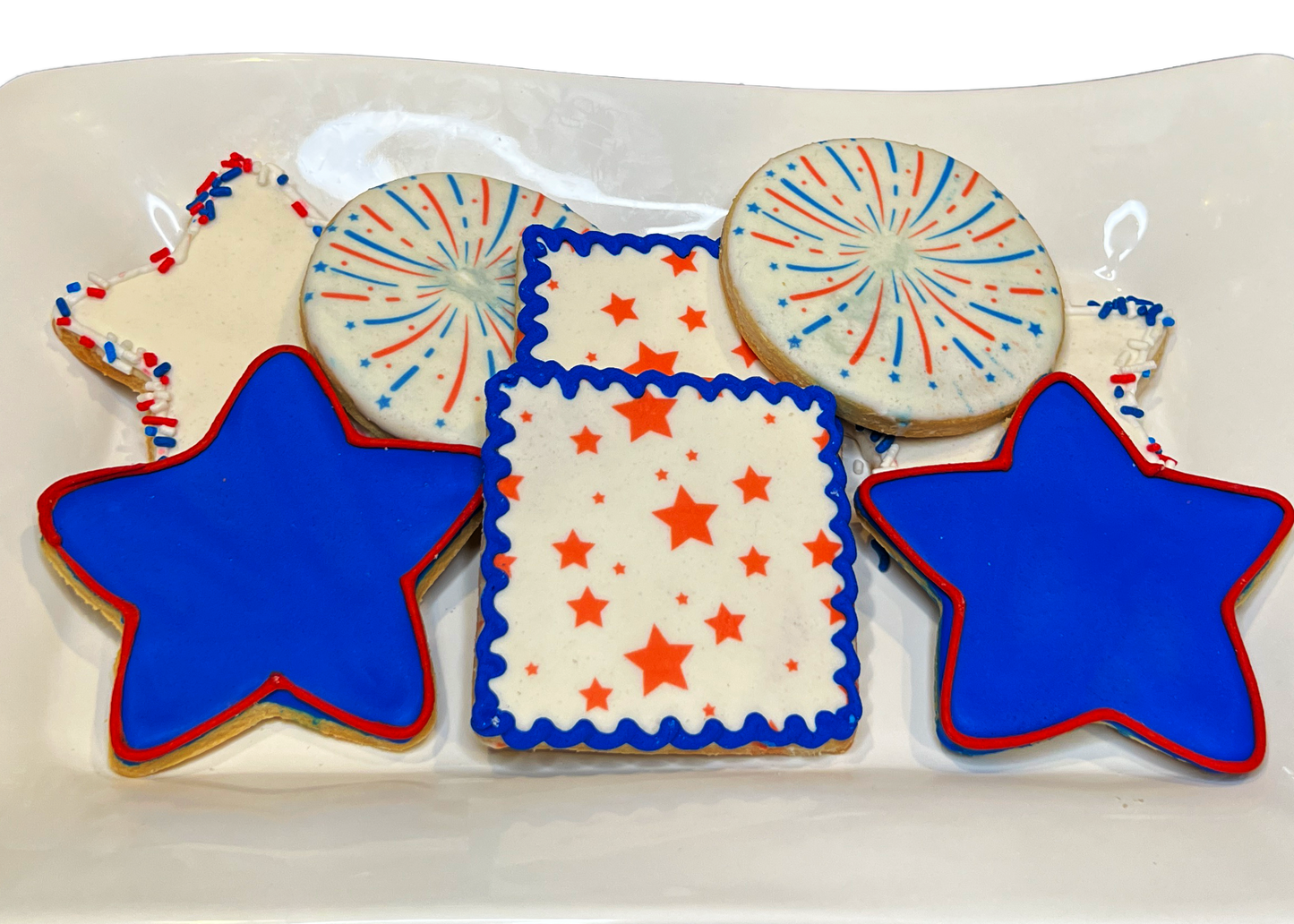 Patriotic / 4th of July Cookies-EventCateringHouston.com