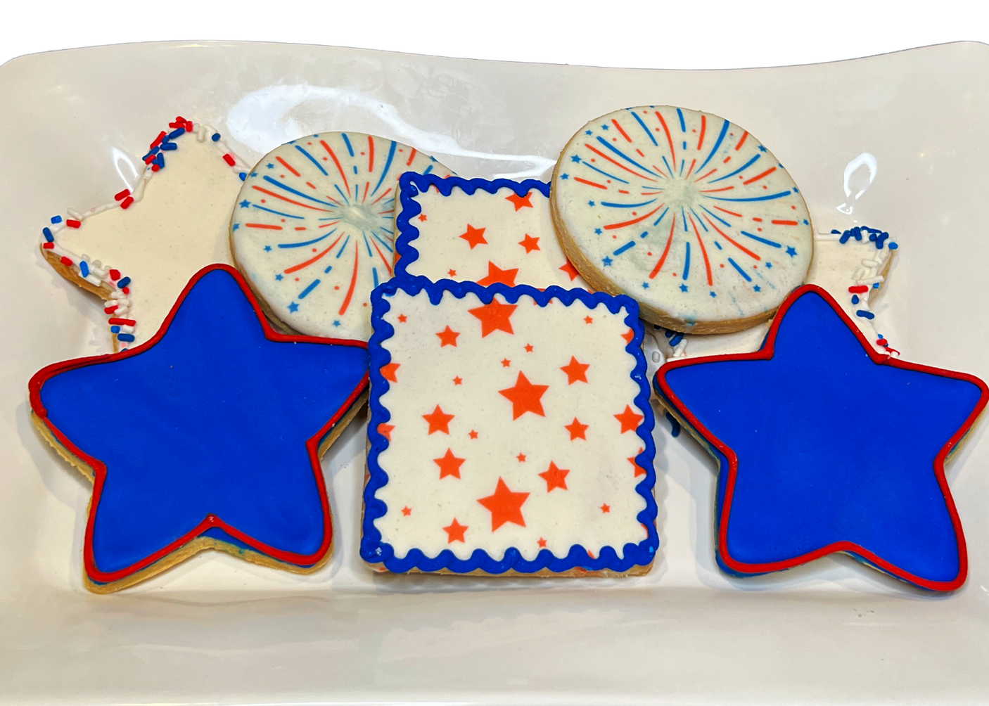 Patriotic / 4th of July Cookies-EventCateringHouston.com
