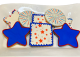 Patriotic / 4th of July Cookies-EventCateringHouston.com