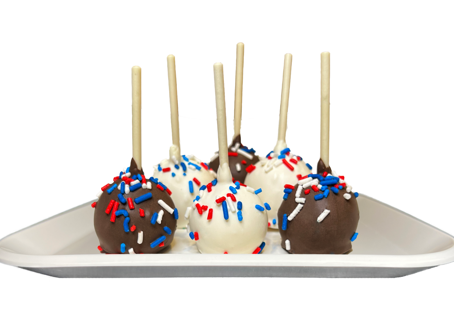 Patriotic Cake Pops-EventCateringHouston.com