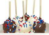 Patriotic Cake Pops-EventCateringHouston.com