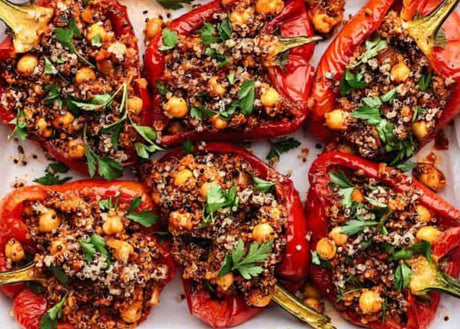 Roasted Stuffed Pepper with Quinoa-EventCateringHouston.com