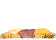 Salami, Cheese, and Wheat Crisps Snack Tray-EventCateringHouston.com