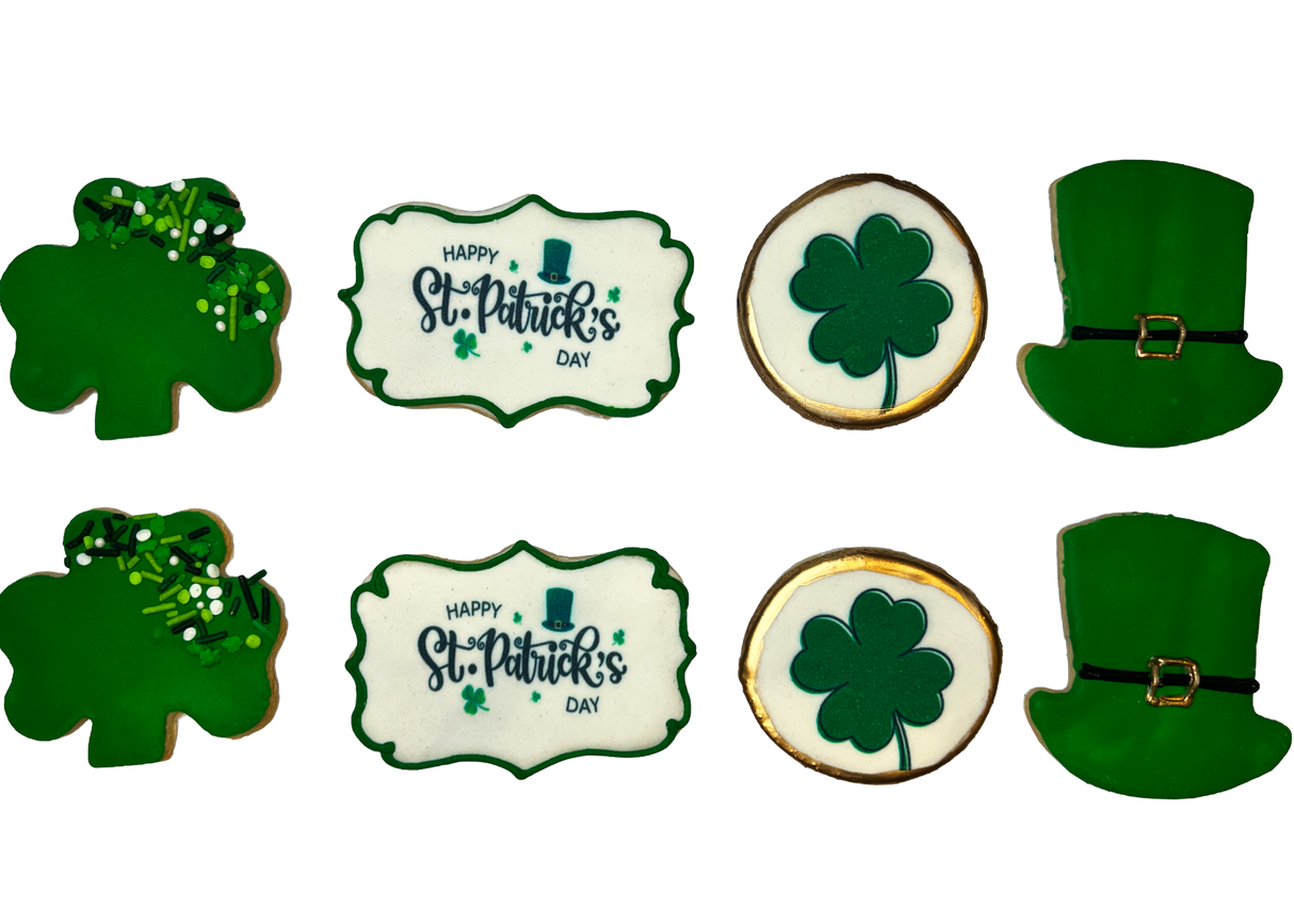 St Patrick's Cookies Option 1-EventCateringHouston.com