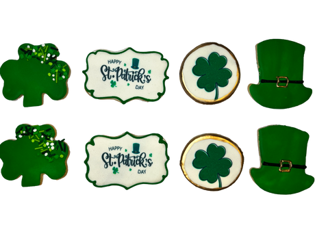 St Patrick's Cookies Option 1-EventCateringHouston.com