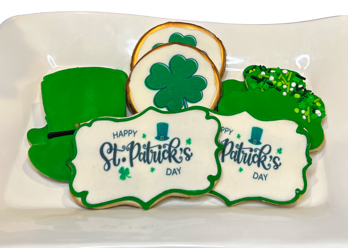 St Patrick's Cookies Option 1-EventCateringHouston.com