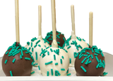 St Patrick's Day Cake Pops-EventCateringHouston.com