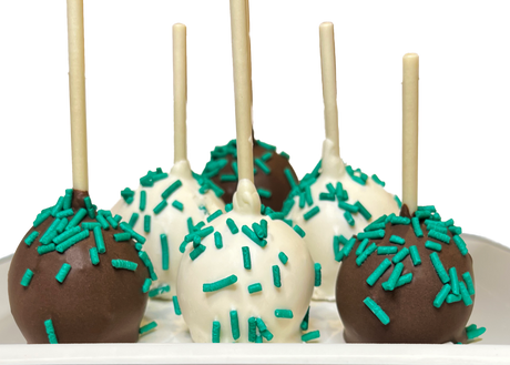 St Patrick's Day Cake Pops-EventCateringHouston.com