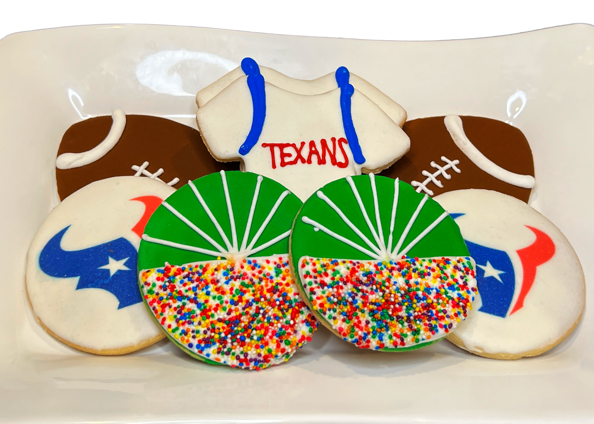 Texans Cookies-EventCateringHouston.com