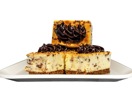 Turtle Cheesecake Squares-EventCateringHouston.com