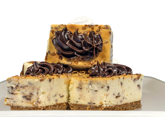 Turtle Cheesecake Squares-EventCateringHouston.com