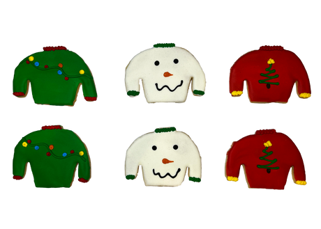 Ugly Sweater Cookies-EventCateringHouston.com