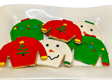 Ugly Sweater Cookies-EventCateringHouston.com