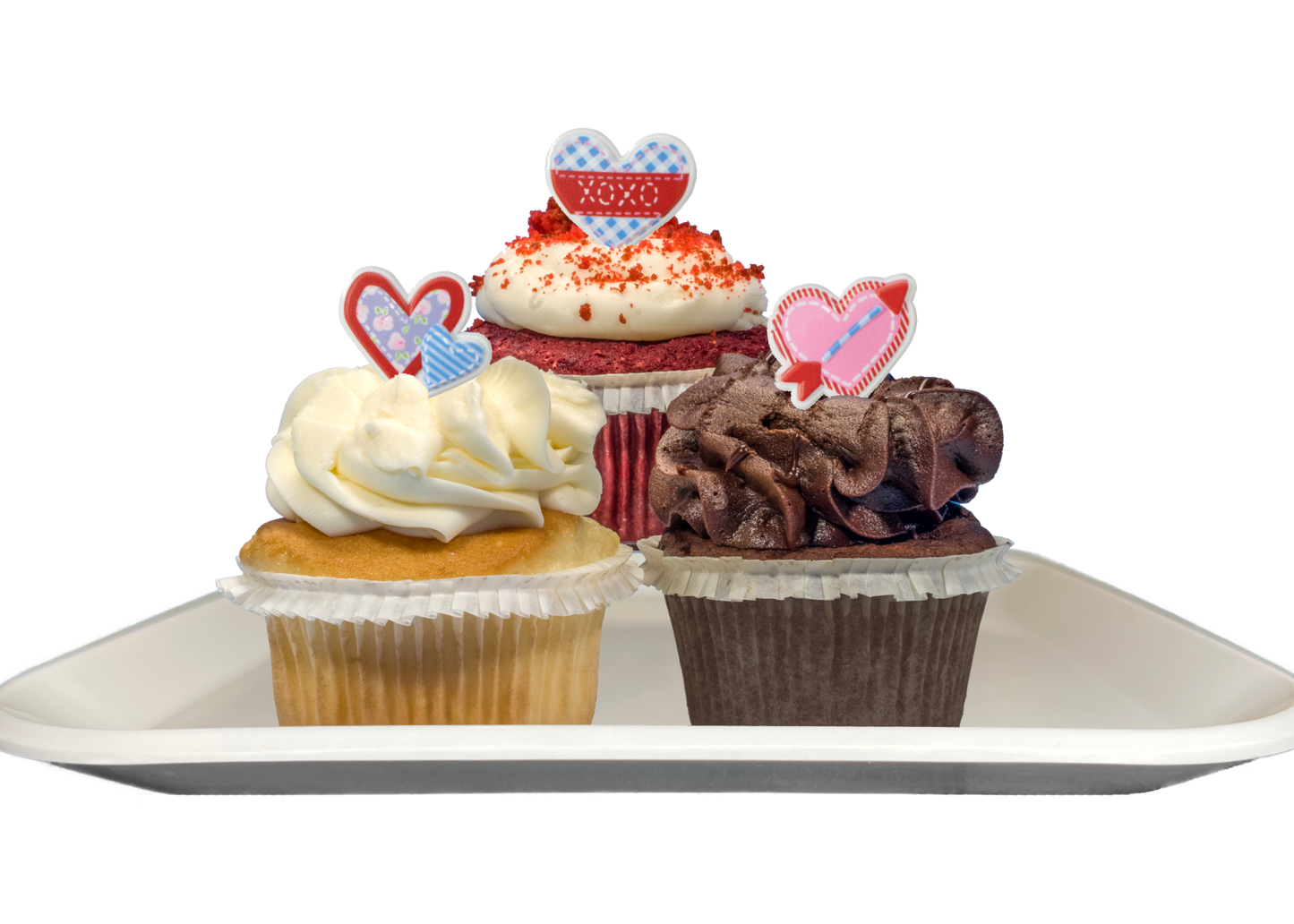 Valentine Themed cupcakes-EventCateringHouston.com