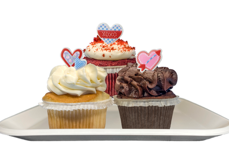 Valentine Themed cupcakes-EventCateringHouston.com