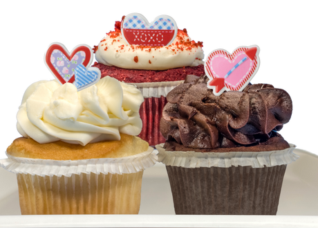 Valentine Themed cupcakes-EventCateringHouston.com