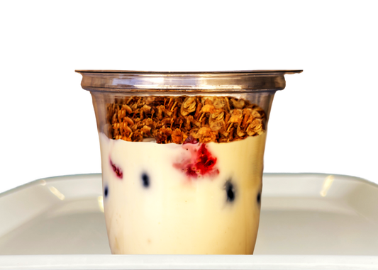 Yogurt Parfait with Fruit and Granola-EventCateringHouston.com